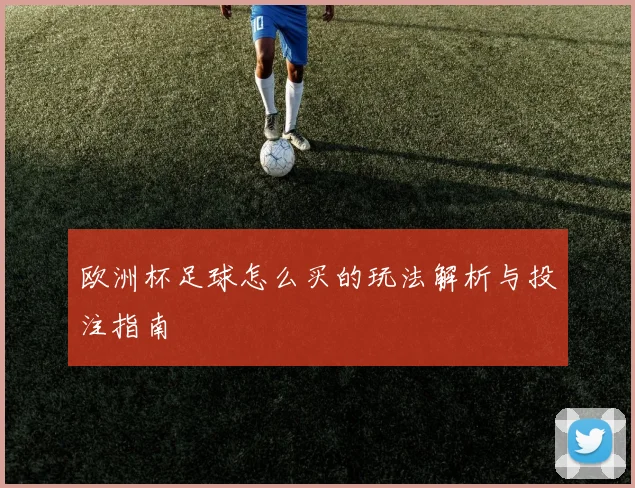 欧洲杯足球怎么买的玩法解析与投注指南