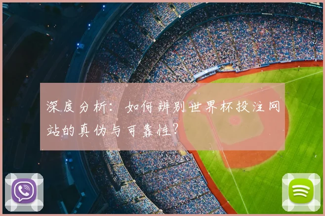 深度分析:如何辨别世界杯投注网站的真伪与可靠性?